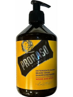 Proraso Wood & Spice Σαμπουάν για Γένια 500ml