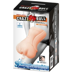 Crazy Bull Pocket Pussy & Anal Αυνανιστήρι Black