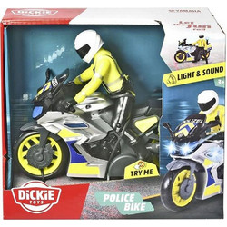 Dickie Toys Αστυνομική Μηχανή με Φώτα & Ήχους 203712018038