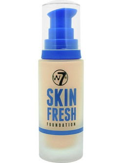 W7 Skin Fresh Cameo Beige Liquid Foundation 30ml
