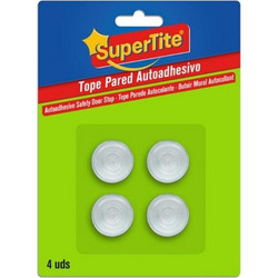 Supertite 8021 Διαφανή Στοπ Πόρτας για Τοίχους 4ΤΜΧ