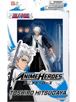 Bandai Anime Heroes Bleach Toshiro Hitsugaya 17cm