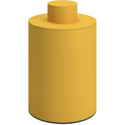 Θήκη Για Βαμβάκι 94-603 Matt Yellow Pam Co (O8 x H15 cm) 1Τεμ