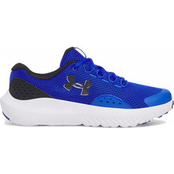 Under Armour Surge 4 AC Παιδικά Αθλητικά Παπούτσια για Τρέξιμο Royal Blue Μαύρα 3027103-400