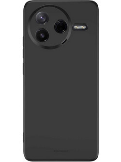 Θήκη Xiaomi Poco F7 Pro Spacecase Silicone Case Σιλικόνης - Black (5905719119188)