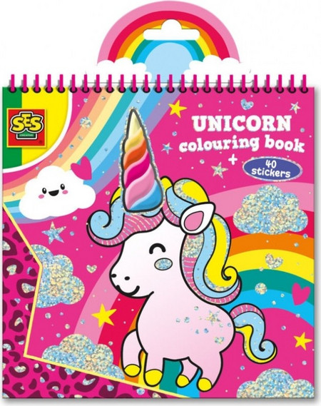 SES Creative Unicorn colouring book Για ηλικίες 3+ Ετών 00111