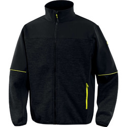 Ζακέτα Εργασίας Fleece Delta Plus - BEAVER2 Μαύρο - BLACK