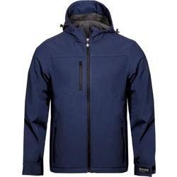 Fageo Ανδρικό Μπουφάν Χειμωνιάτικο Softshell Navy Μπλε