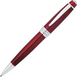 Cross Bailey Red Lacquer Στυλό Διαρκείας 0.7mm Μαύρο AT0452-8 ZC00195