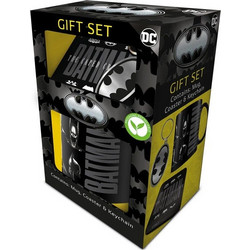 BATMAN GIFT SET (MUG, COASTER & KEYCHAIN)