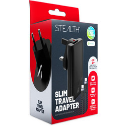 Stealth - Slim Travel Adapter - Switch, OLED, Lite, Switch 2 - Nintendo Switch 2