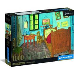 Puzzle Clementoni Museum Collection Bedroom In Arles 1000 Κομμάτια