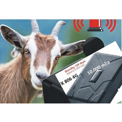 Φορητή αδιάβροχη συσκευή Gps Tracker 4G για μικρά και μεγάλα ζώα με μπαταρία για 2 μήνες συνεχής λειτουργία 10.000 mha ΤΚ806 4G