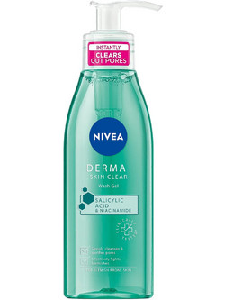 Nivea Derma Skin Clear Anti-Blemish Wash Gel Καθαρισμού Προσώπου 150ml