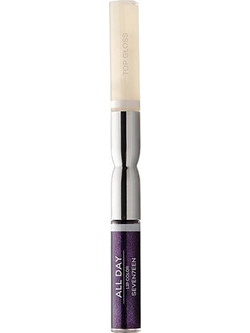 Seventeen All Day & Top Gloss 63 Dark Passion Long Lasting Metallic Liquid Κραγιόν 10ml
