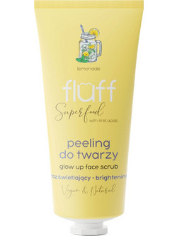 Fluff Glow Up Lemonade Brightening Scrub Προσώπου 75ml