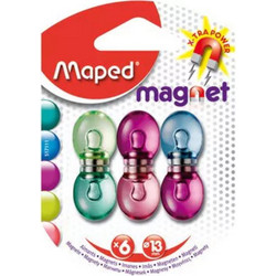 Μαγνήτες Maped 13mm X-Tra Power 6τεμ. 517111