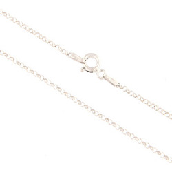 Ασημένια επαργυρωμένη αλυσίδα λαιμού 925 (60cm)