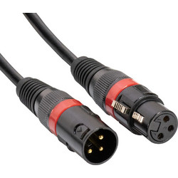 Accu Cable AC-DMX3/10 3 p. XLRm/3 p. XLRf 10m DMX