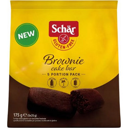Brownies Σοκολάτας χωρίς γλουτένη-λακτόζη Schar 170g - Schar
