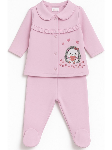 Beboulino Hedgehog Βρεφικό Σετ Pink 80408800008