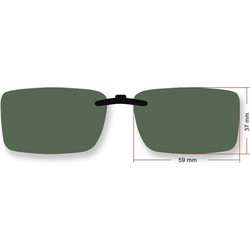 T.COOK Πρόσθετο Ηλίου 5004276 G-15 59x37 με σταθερή βάση - Polarized