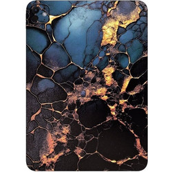 Αυτοκόλλητο Skin Προστασίας Πλάτης iPad Mini 7 2024 Gams Premium Vinyl Skin Back Plate - Black Gold Marble (GAMS-VNL-SKIN-BKGM-001-064)