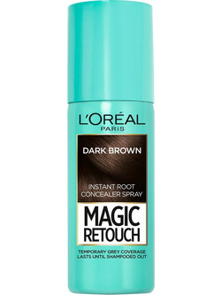 L'Oreal Paris Magic Retouch Hair Concealer 2 Dark Brown Spray Βαφής Μαλλιών 100ml