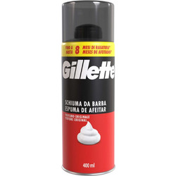 Gillette αφρός ξυρίσματος 400ml κόκκινο 273460 ΚΩΔ.14894
