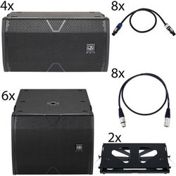 DAS Audio Vantec 4x20A/6x118A Bundle