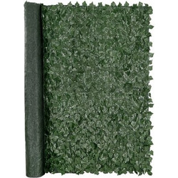Φράχτης Απορρήτου VEVOR Ivy, 1830 x 2440 mm Τεχνητή Πράσινη Οθόνη Τοίχου, Φράχτης Κισσού με Υφασμάτινη Πλάτη και Ενισχυμένη Σύνδεση, Διακόσμηση Ψεύτικων Φυλλωμάτων για Εξωτερικό Κήπο, Αυλή