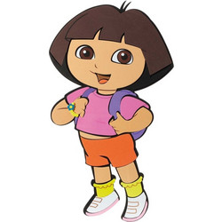Παιδικό Διακοσμητικό αφρώδες Τοίχου Dora 50cm