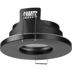 Φωτιστικό Κουζίνας Σποτ Χωνευτό Feu 1xGU10 Max 8W IP65 Αλουμίνιο Μαύρο