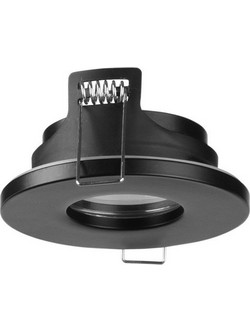 Φωτιστικό Κουζίνας Σποτ Χωνευτό Feu 1xGU10 Max 8W IP65 Αλουμίνιο Μαύρο