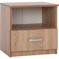 ΚΟΜΟΔΙΝΟ ΜΕ ΣΥΡΤΑΡΙ ADLER SONAMA OAK HM2431.01 45x40x48 εκ