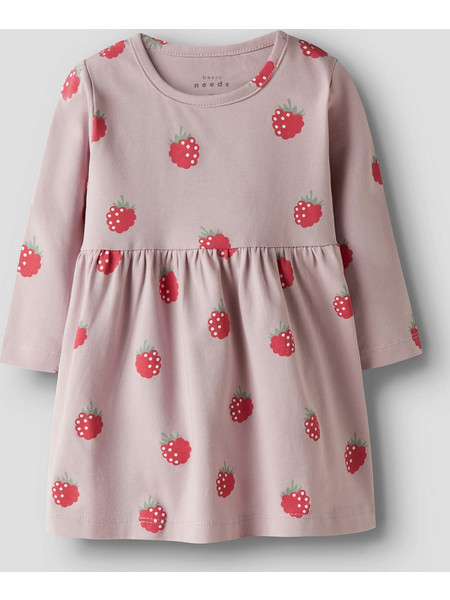 Βρεφικό φόρεμα μακό raspberry NBFVANDORA LS DRESS BOX 13226057