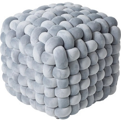 DAS HOME ΔΙΑΚΟΣΜΗΤΙΚΟ ΠΟΥΦ 43Χ43Χ40 2272 GREY
