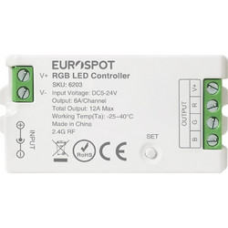 EuroSpot Led Controller RF 2.4GHz για RGB Ταινία 6203