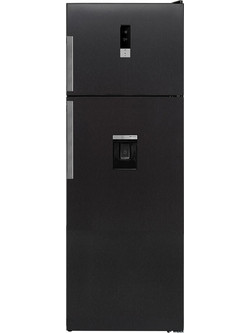 Hyundai Electrics HRD19-4833XWD/NF Δίπορτο Ψυγείο 451lt No Frost Υ187xΠ70xΒ72cm Μαύρο
