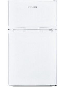 Philco PRDE 101 W Δίπορτο Ψυγείο 87lt Υ85xΠ48xΒ52cm Λευκό