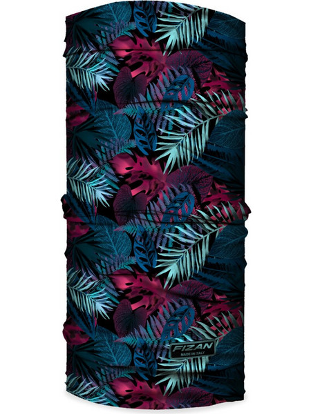 Μαντήλι Λαιμού Fizan Tropical Petrol/Bordeaux