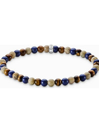 Thomas Sabo Unisex Βραχιόλι Bead Καφέ / Μπλε A2183-531-7-L19