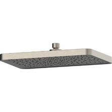 Κεφαλή Ντους Ορθογώνια 34x22cm Ασημί P25650YGNB BRUNO P25650YGNB