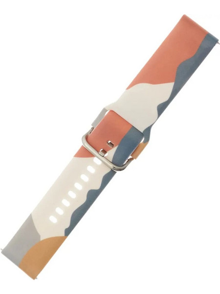 Hurtel Moro Λουράκι Σιλικόνης Camo Black 15 (Galaxy Watch 45 / 46 / 47mm)