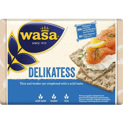 Φρυγανιές Σικάλεως Ολικής Άλεσης Wasa Delikatess 270g
