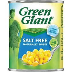 Καλαμπόκι Σε Κόκκους Γλυκό Χωρίς Αλάτι Green Giant Salt Free Sweet Corn 198g