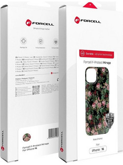 FORCELL F-Protect Mirage, Military Drop-Tested Case Compatible With Magsafe For Iphone 15 Pro Rose drama