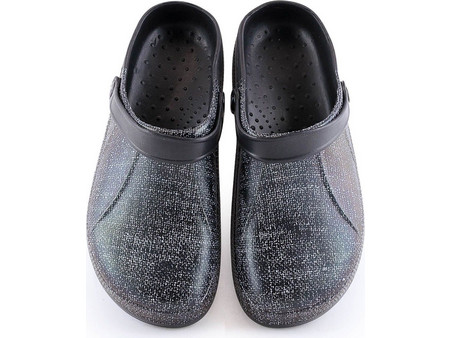 391-0005 Love4shoes Ανδρικά Clogs ΜΑΥΡΟ