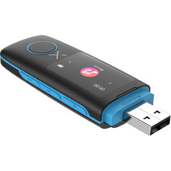 Turbo-X MP3 Twist III MP3 Player 8GB με Οθόνη 0.66" με Ραδιόφωνο Μπλε