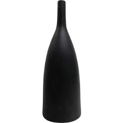 ΕΠΙΤΡΑΠΕΖΙΟ ΚΕΡΑΜΙΚΟ ΔΙΑΚΟΣΜΗΤΙΚΟ GALAD HM4634.02 ΜΑΥΡΟ ΜΑΤ Φ14x39Υεκ